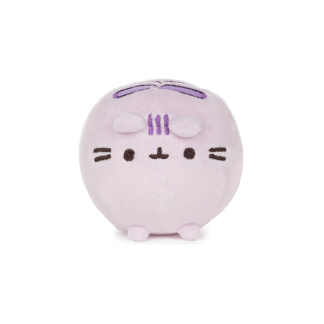 Pusheen Round Squishy soft plush toy in pastel purple with cute face and small paws, perfect for kids and collectors.
