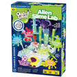 Ooze Labs Alien Slime Lab with lab station, slime tools, and glowing, color-changing alien slime for kids 6 and up.