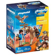 Playmobil:The Movie Marla with Horse playset featuring Marla figure in blue cardigan, horse, and accessories for kids 5+.