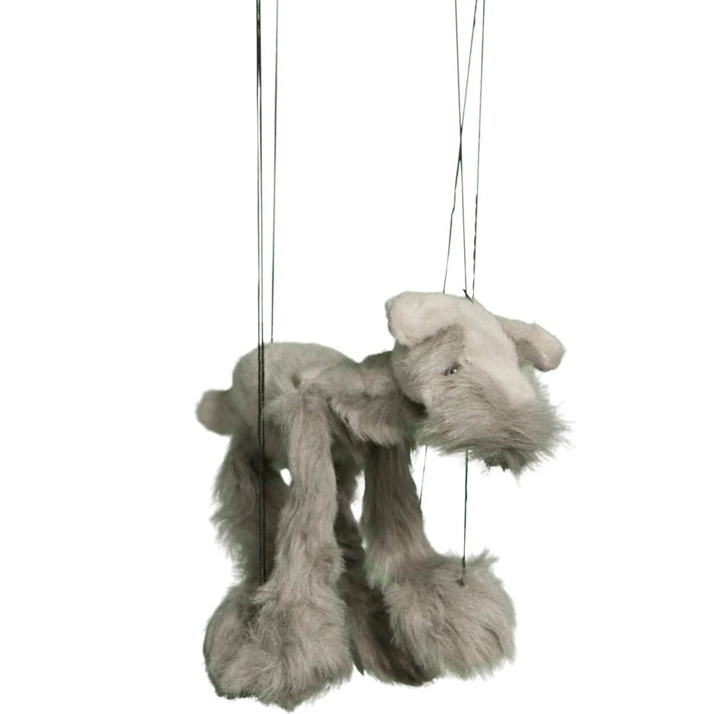 Marionette Small | Grey Schnauzer Dog