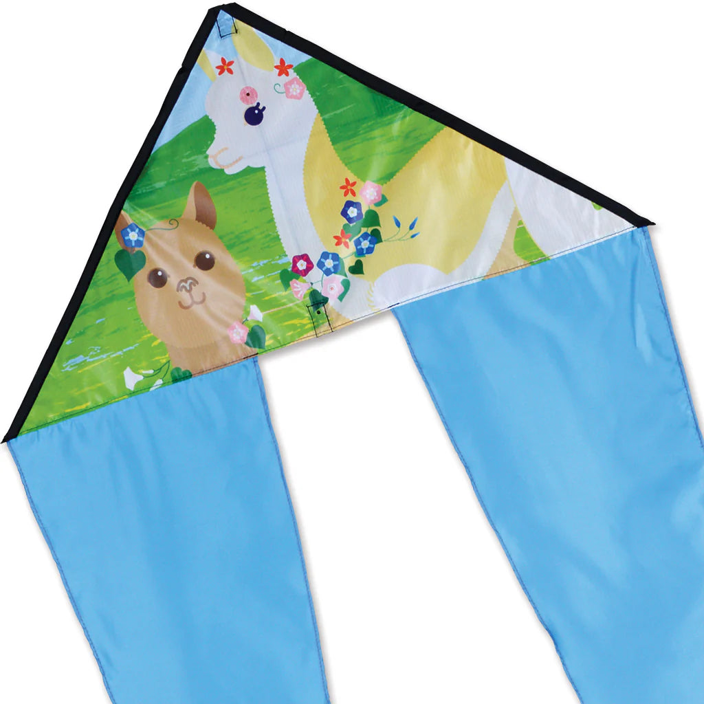Zippy Flo-Tail Delta Kite | Alpacas