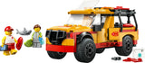 City Lifeguard Beach Rescue Truck