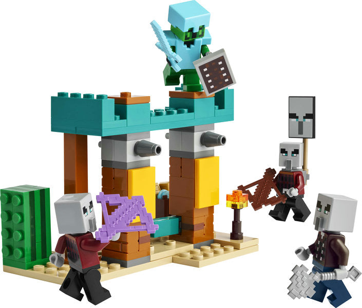 Minecraft The Illager Desert Patrol