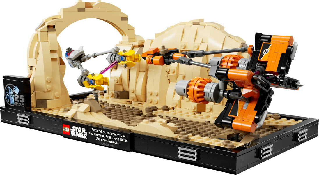 Star Wars Mos ESPA Podrace Diorama