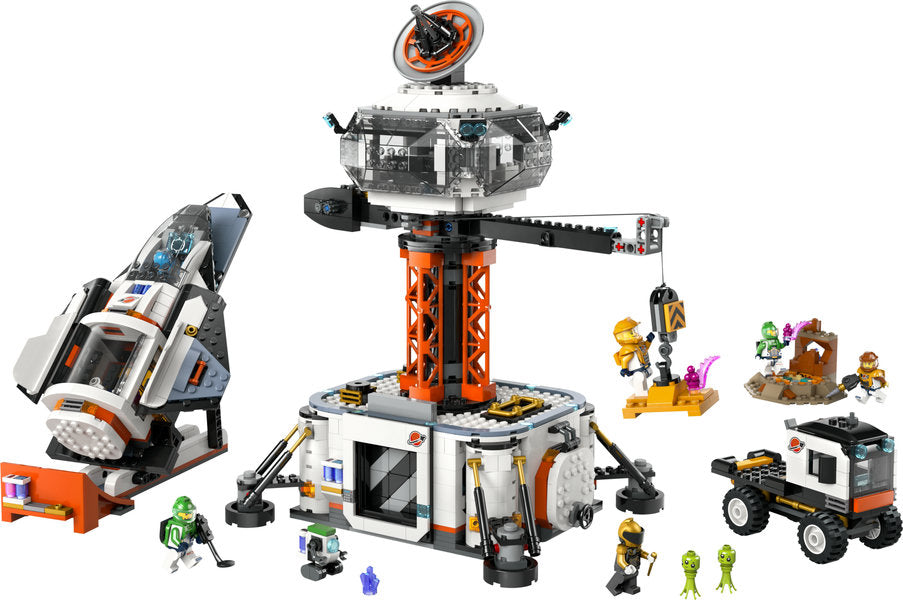 City Space Base and Rocket Launchpad