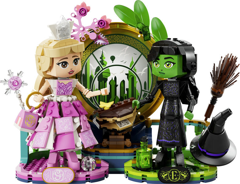 Wicked Elphaba & Glinda Figures