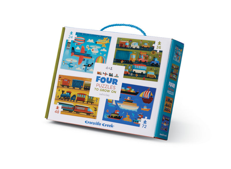 Four Puzzles to Grow On | Vehicles