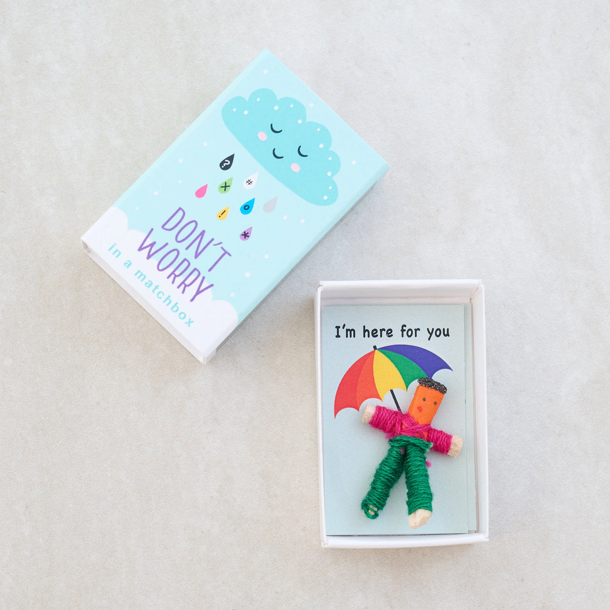 Don't Worry Doll Matchbox