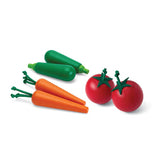 Fresh Product Set | Carrots, Zucchinis & Tomatoes
