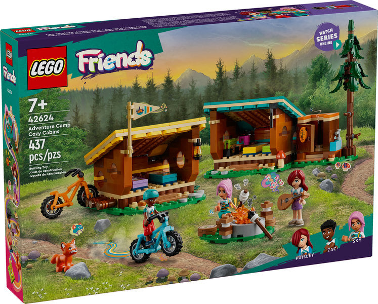 Friends Adventure Camp Cozy Cabins