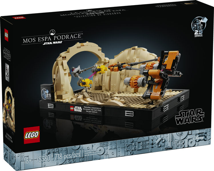 Star Wars Mos ESPA Podrace Diorama