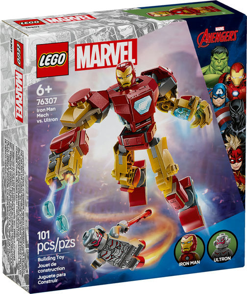 Super Heroes Marvel Iron Man Mech vs Ultron