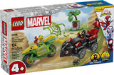 Spidey Spin and Electro Dinosaur Vehicle Chase