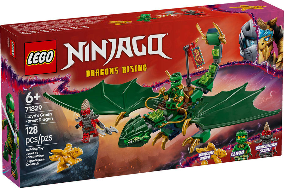 Ninjago Lloyd's Green Forest Dragon