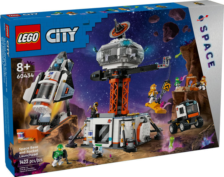 City Space Base and Rocket Launchpad