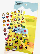 Video Game Party Stickers