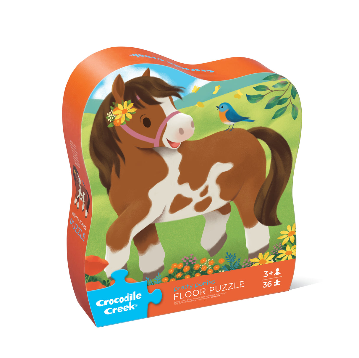 36pc Pretty Ponies Floor Puzzle