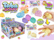 Colorful Taba-licious Fluffs squishy toys in various animal shapes, soft and fun for kids aged 4 and up.