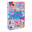 Magnetic Playtime | Rainbow Fairy magnetic tin with colorful pop-out pieces and vibrant play scenes for imaginative fun.