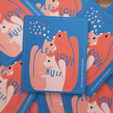Let Love Rule Vinyl Sticker