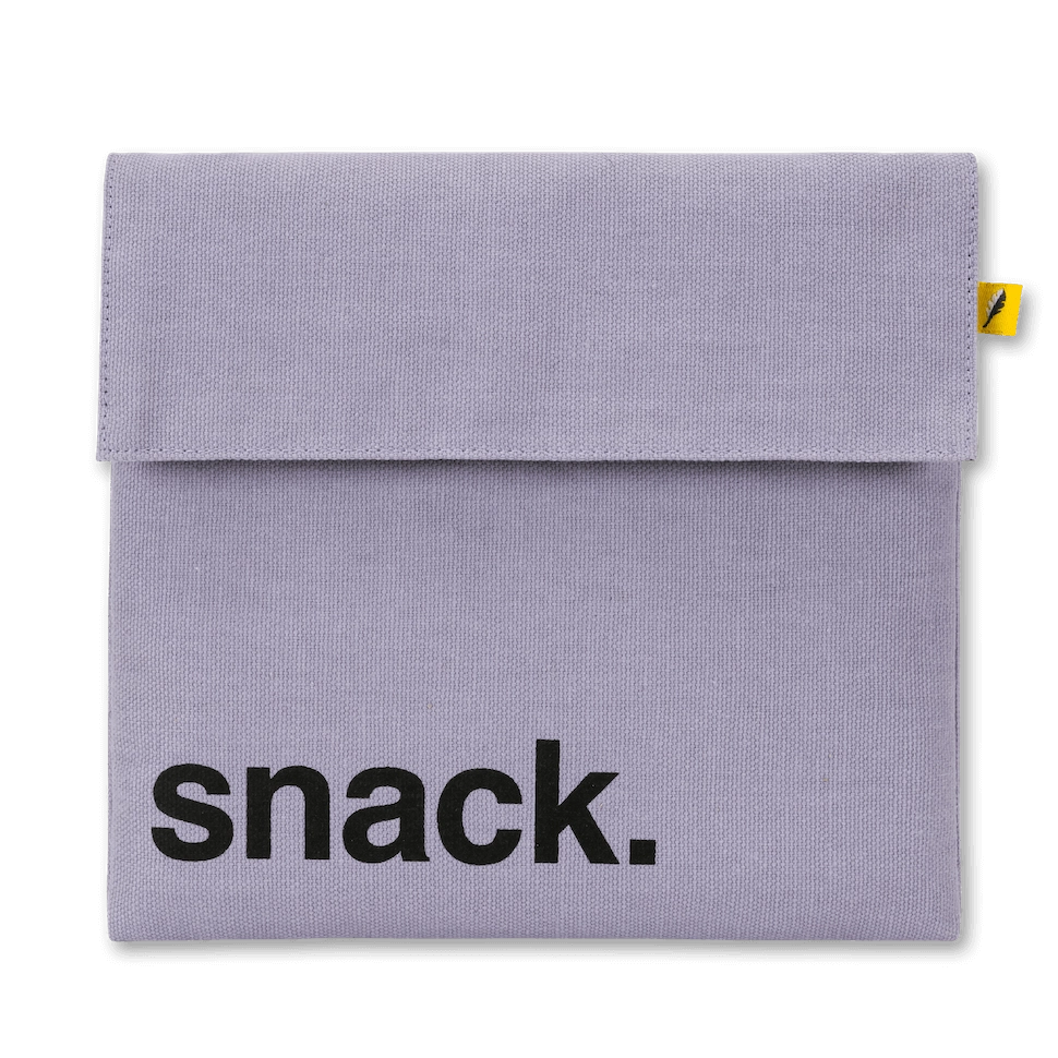 Flip Snack Bag Organic | Lavender