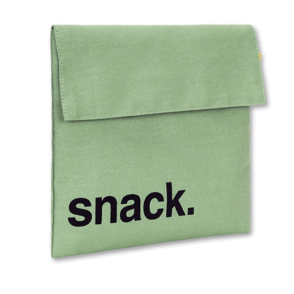 Flip Snack Bag Organic | Moss