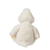 Snuggables Duck plush toy shown from the back with soft, textured fabric and a fluffy tail, perfect for toddlers.