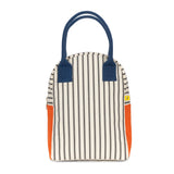 Zipper Lunch Bag | Pencil Strip Nautical