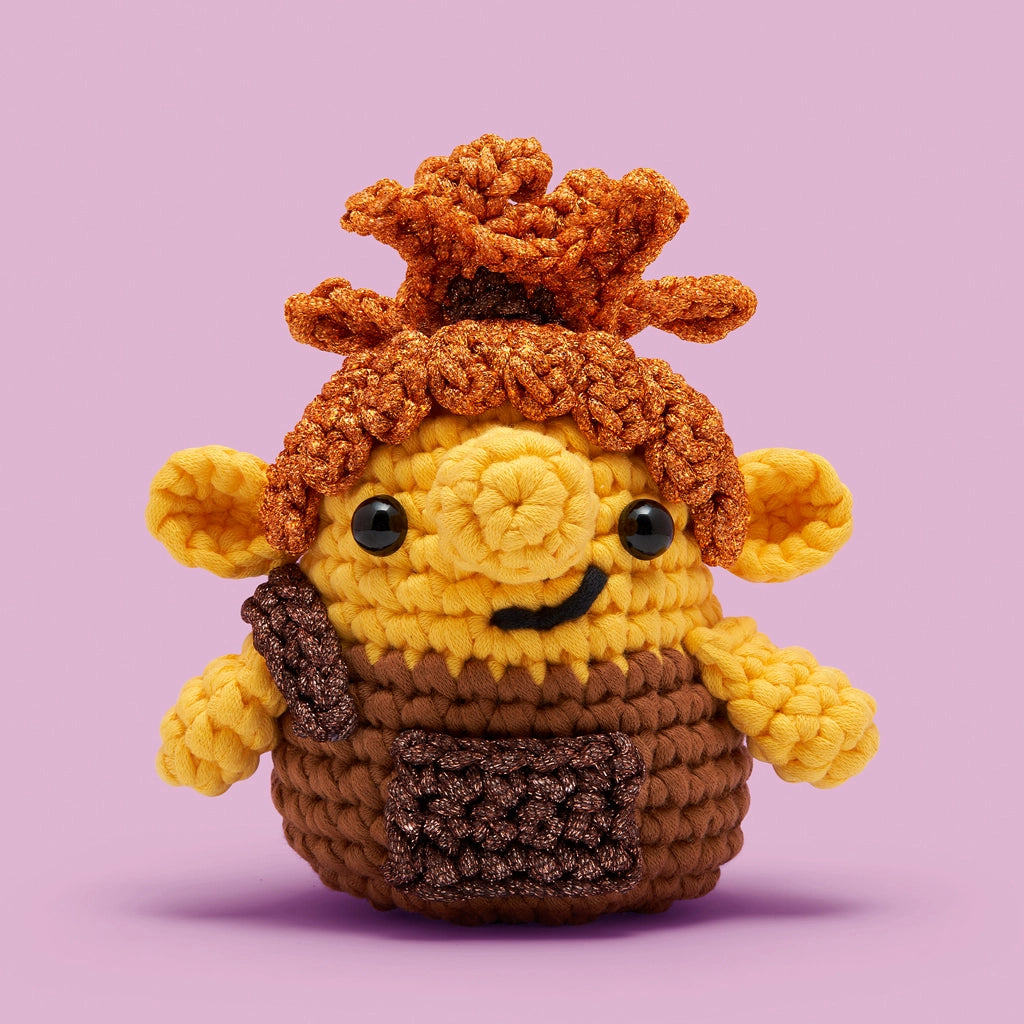 The Woobles Crochet Kit | Peat the Troll