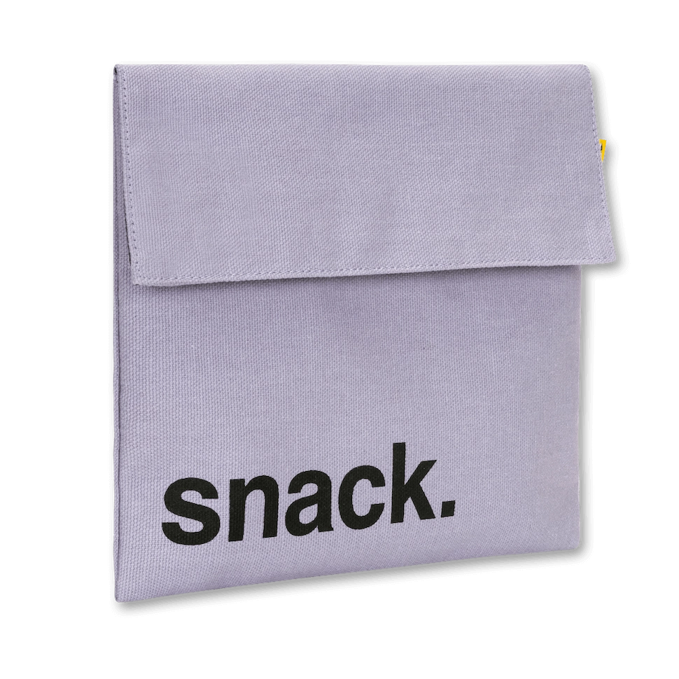 Flip Snack Bag Organic | Lavender