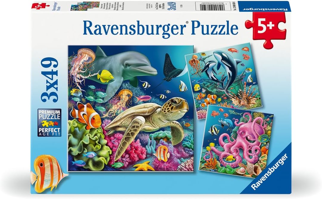 49pc Underwater Puzzles