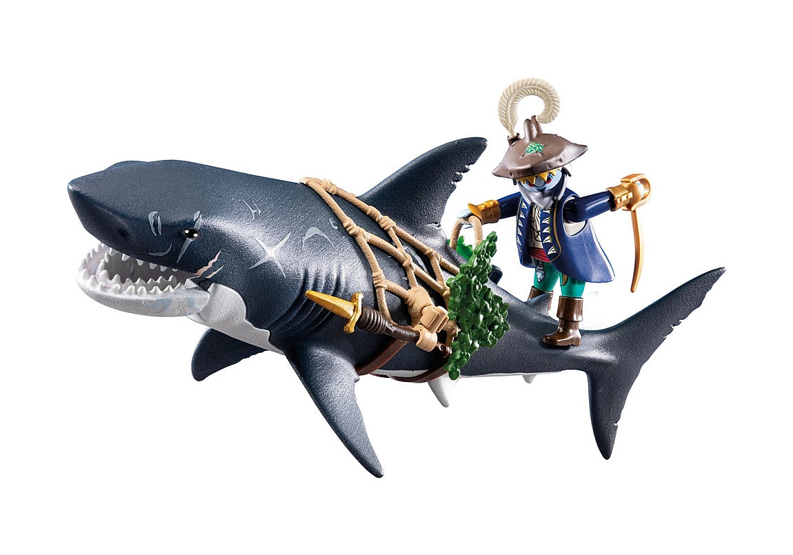 Pirates | Giant Shark with Pirate