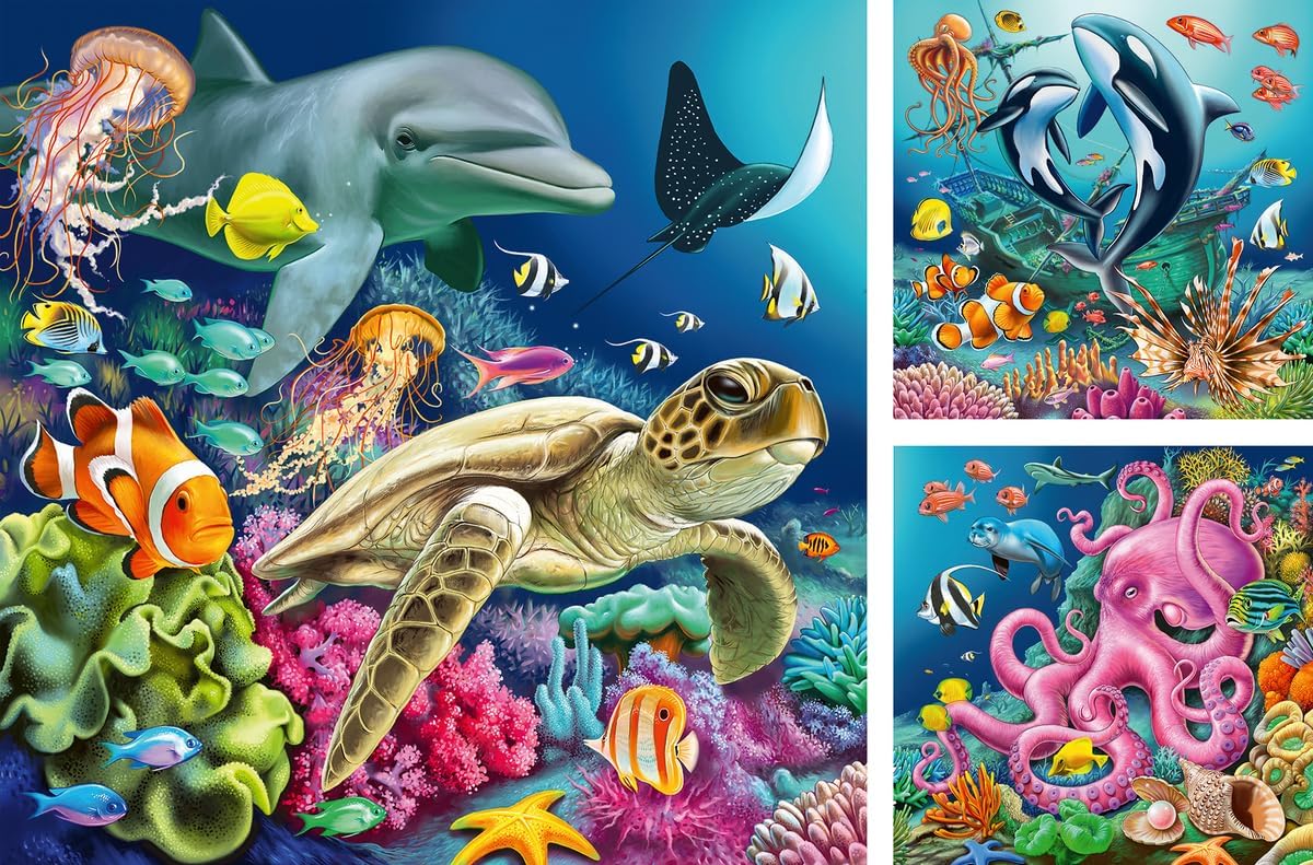 49pc Underwater Puzzles