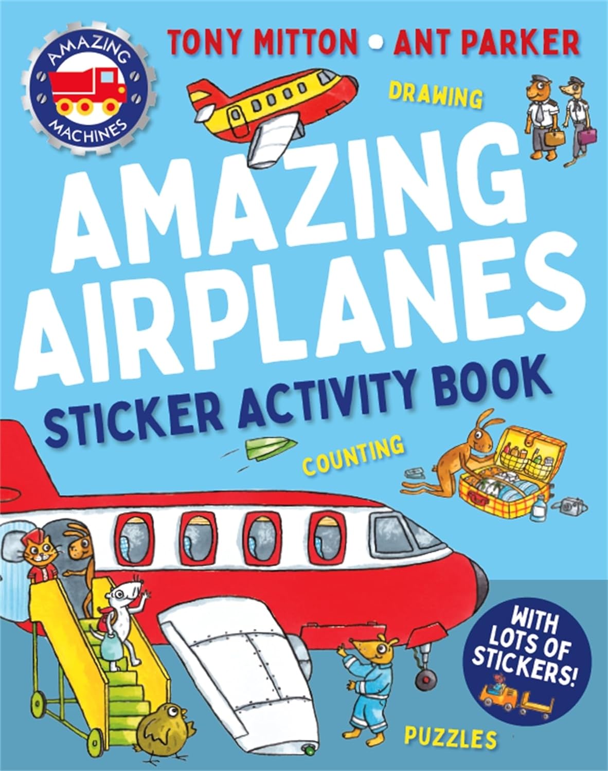 Amazing Airplanes Sticker Activity Book