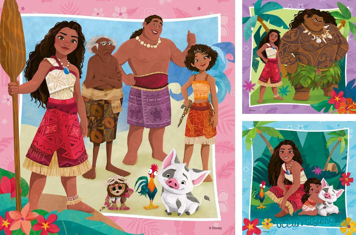 49pc Moana 2 Off to New Adventures Puzzles