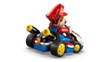 Mario Kart Mario & Standard Kart model showing posable Mario figure in a detailed racing kart with dynamic features.