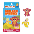Monkey & Banana Bandages featuring cute monkey and banana hydrocolloid sterile adhesive bandages, FDA approved, 24 count pack.