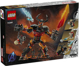 Super Heroes Marvel Thor vs Surtur Construction Figure