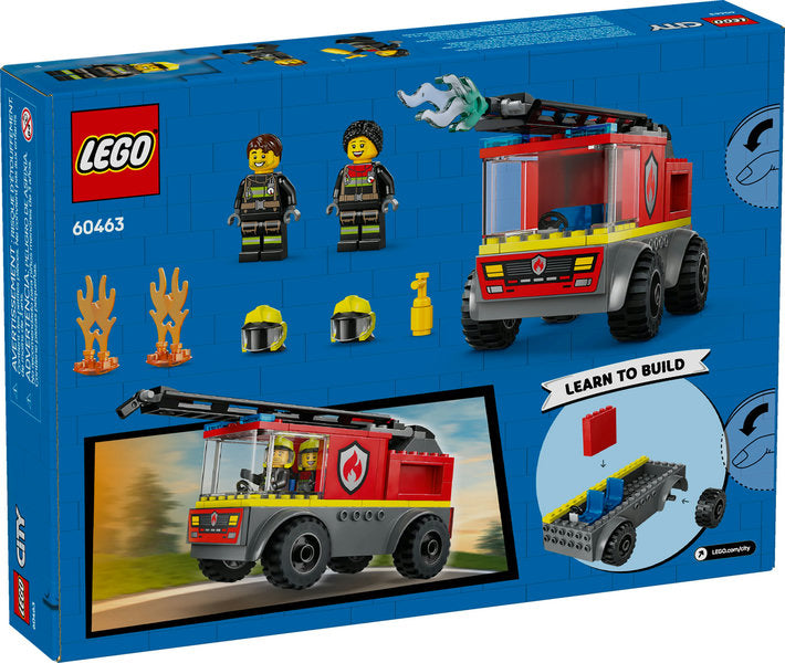 City Fire Ladder Truck