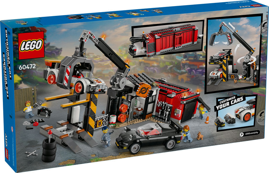 City Scrapyard with Cars