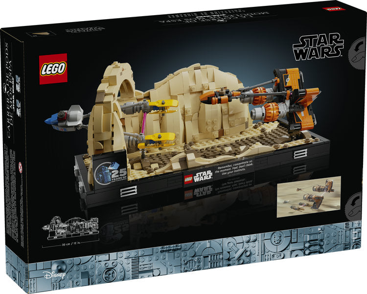 Star Wars Mos ESPA Podrace Diorama