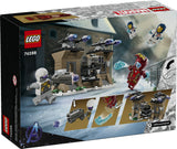 Super Heroes Marvel Iron Man & Iron Legion vs Hydra Soldier LEGO set with minifigures and action battle features.