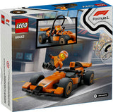 City F1 Driver with McLaren Race Car