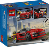 City Red Sports Car