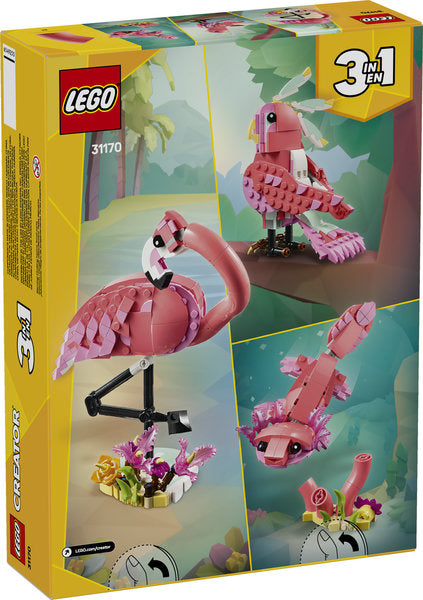 Creator Wild Animals: Pink Flamingo