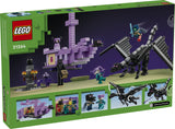 Minecraft The Ender Dragon and End Ship