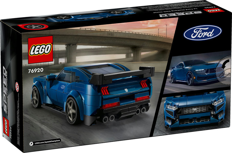 Speed Ford Mustang Dark Horse