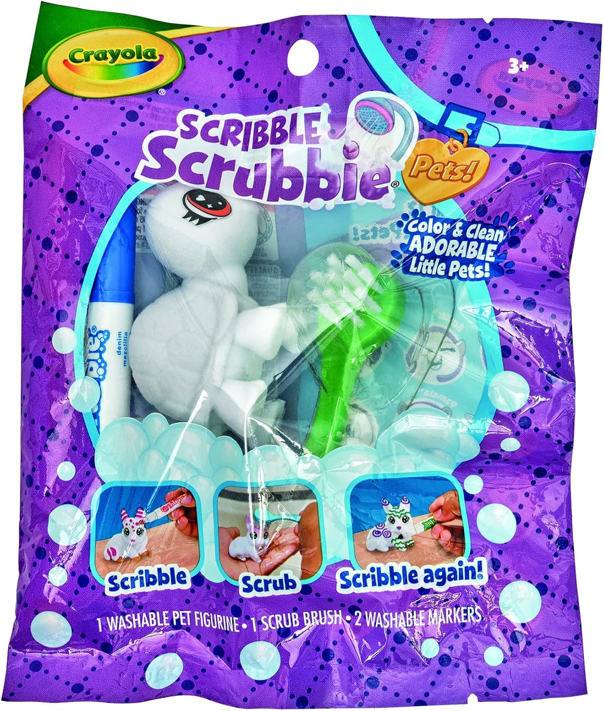 Scribble Scrubbie Pet