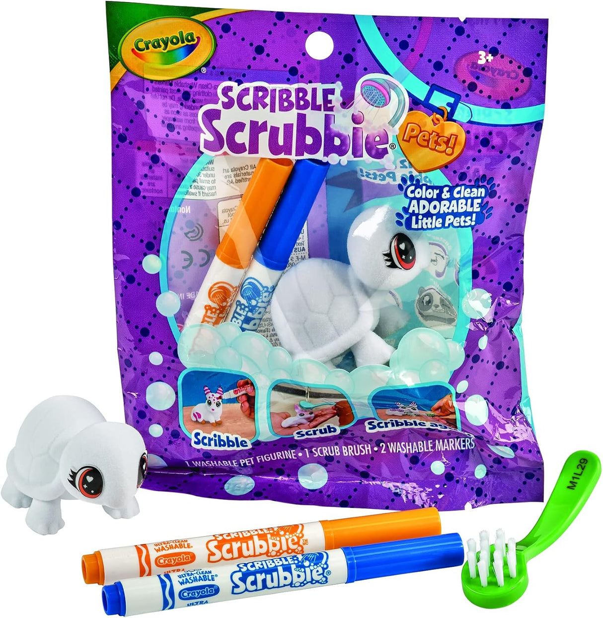 Scribble Scrubbie Pet