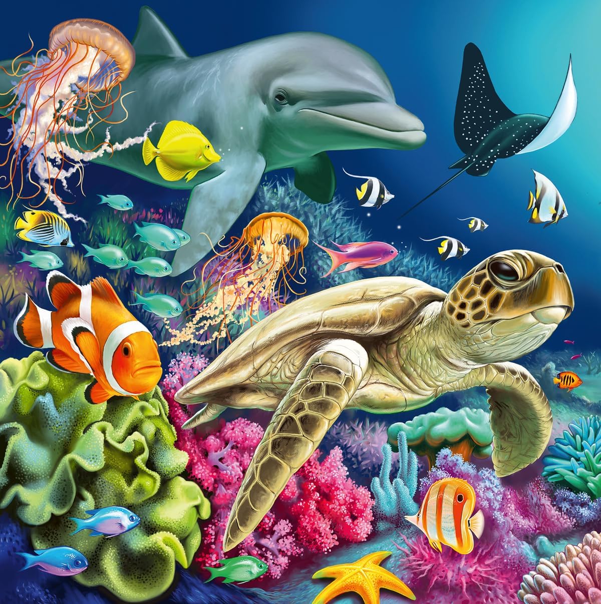 49pc Underwater Puzzles